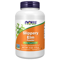 NOW Foods Slippery Elm Powder 113g food supplement with vegetarian formula available in Ireland