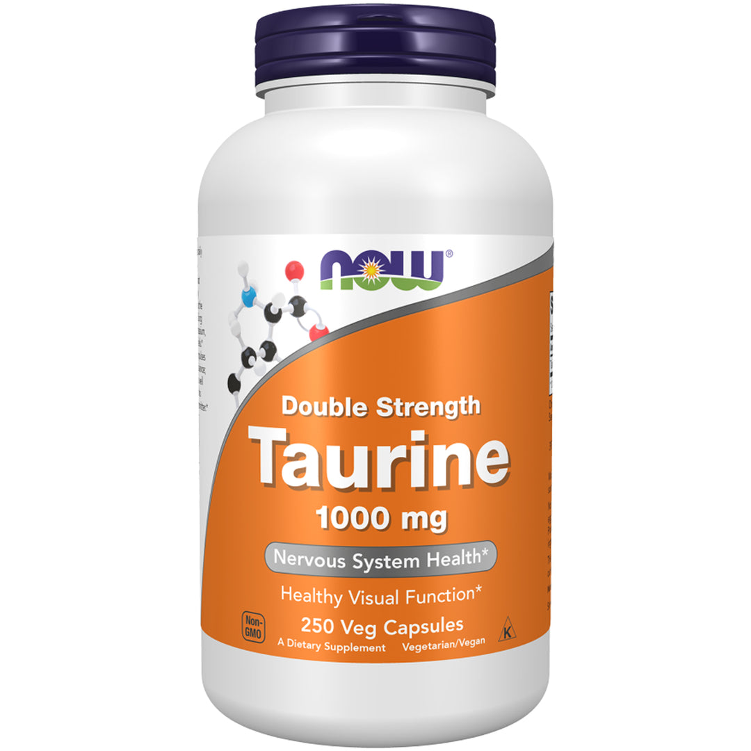 NOW Foods Taurine Double Strength 1000 mg 100 Veg Capsules Ireland