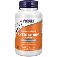 NOW  Foods L-Theanine 200 mg double strength capsules with Irish delivery