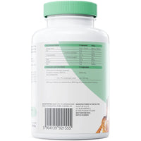 Osavi Cordyceps 1200 mg supplement facts panel showing 1200 mg extract and minimum 84 mg cordycepic acid per two capsules
