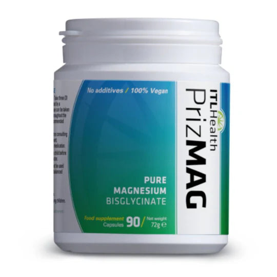 PrizMAG Pure Magnesium Bisglycinate - 90 Caps