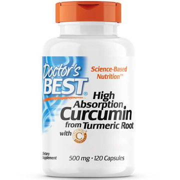 Doctor's Best High Absorption Curcumin 500mg -120 Caps