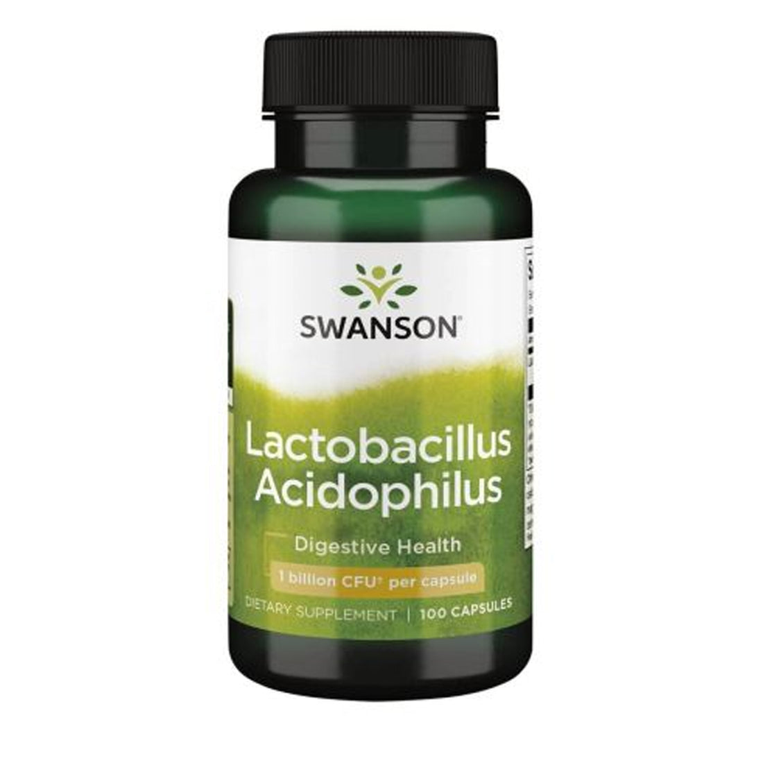 Swanson Lactobacillus Acidophilus 1 Billion CFU 100 Capsules food supplement Ireland 100 Cap bottle