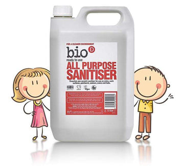 Bio D - All Purpose Sanitiser - Kills 99.9% of Germs- 5 Litre - Probiotic.ie