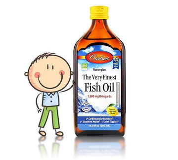 Carlson Labs The Very Finest Fish Oil - Natural Orange - 500 ml - Probiotic.ie