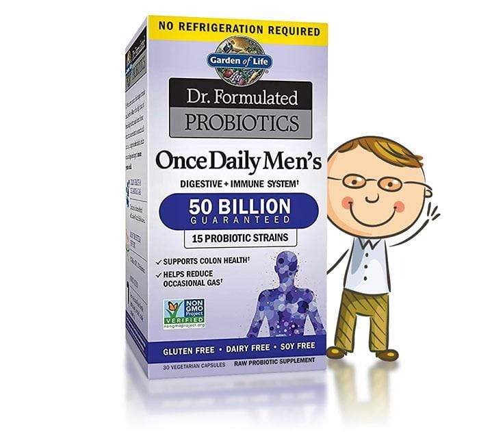 Garden Of Life Microbiome Probiotic Formula Once Daily Mens's 30 caps - Probiotic.ie