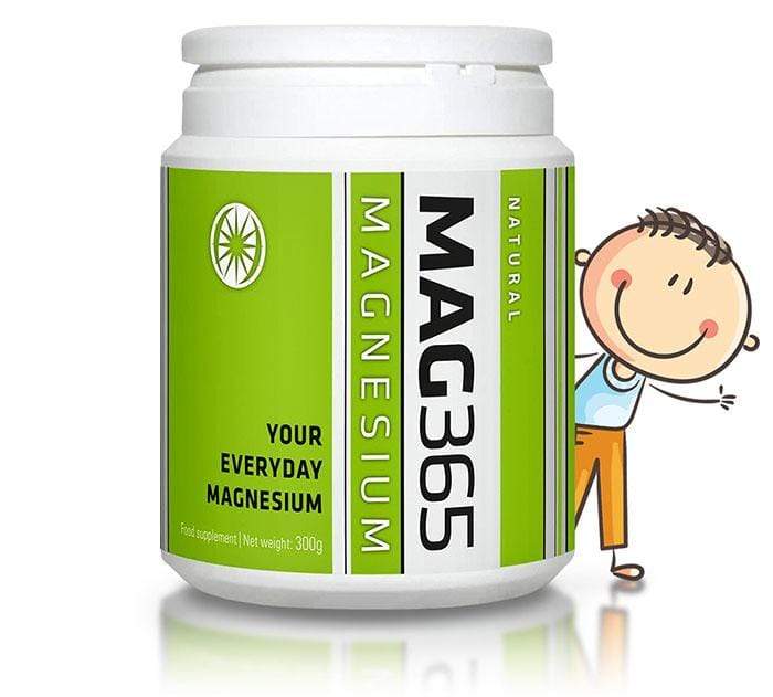 Mag365 - Magnesium Supplement - Natural - 300g Powder - Large Size - Probiotic.ie