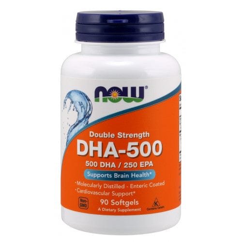Now Foods 500 DHA / 250 EPA - 90 softgels - Probiotic.ie