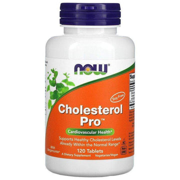 Now Foods - Cholesterol Pro - 120 Tablets - Probiotic.ie