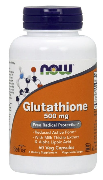 Now Foods - Glutathione 500mg - 60 Caps - Probiotic.ie