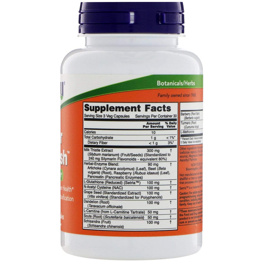 Now Foods Liver Refresh - 90 Veg Capsules - Probiotic.ie