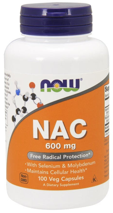 Now Foods - NAC 600mg 100 Caps - Probiotic.ie
