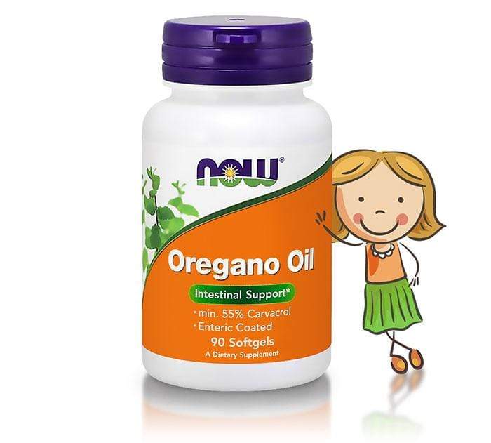 Now Foods Oregano Oil - Intestinal Support - 90 Softgels - Probiotic.ie