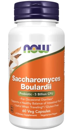 Now Foods Saccharomyces Boulardii - 60 vcaps - Probiotic.ie
