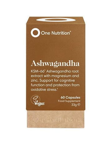 One Nutrition Ashwagandha - 60 Caps - Probiotic.ie