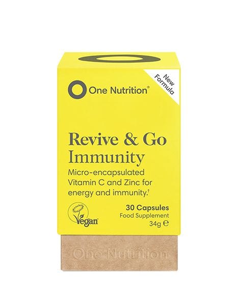 One Nutrition Revive & Go - Vitamin C & Zinc - 30 Caps - Probiotic.ie