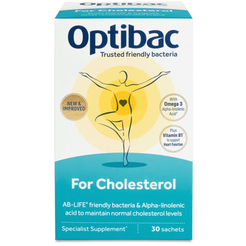 Optibac For Cholesterol - 30 Sachets - Probiotic.ie