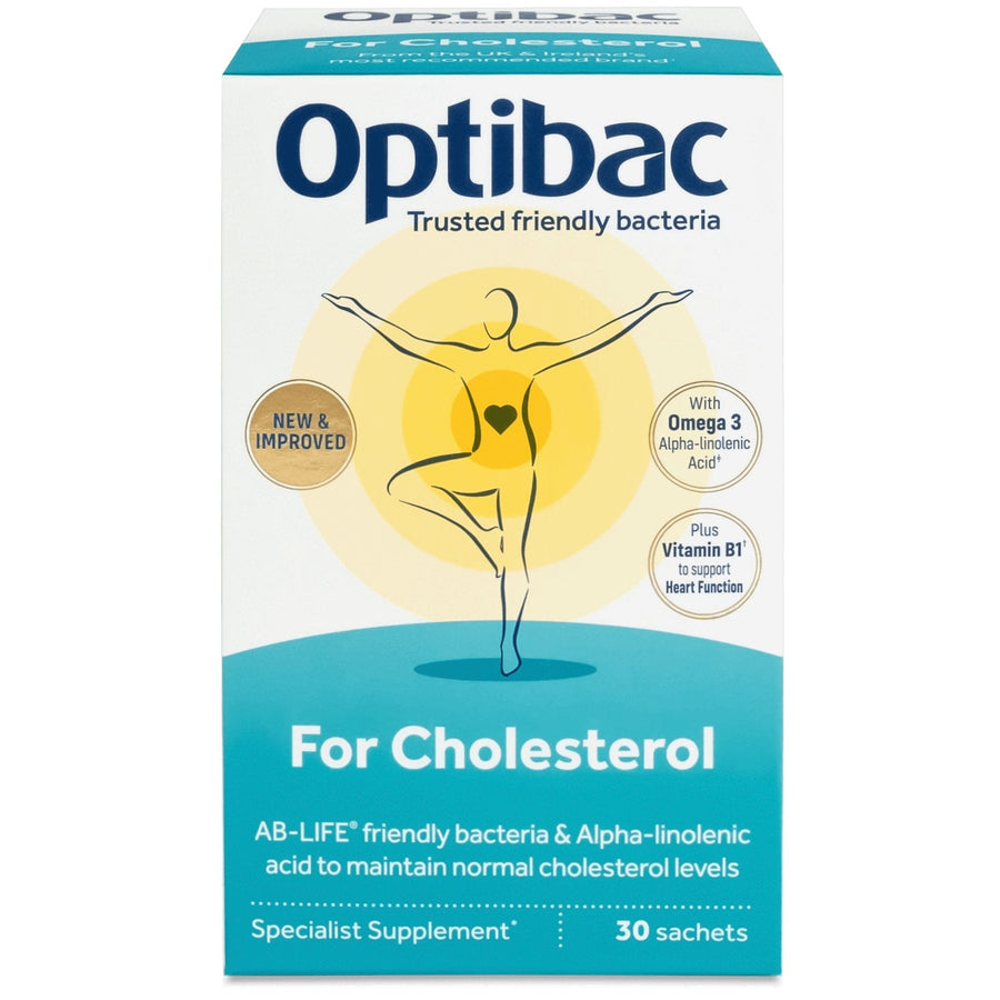 Optibac For Cholesterol - 30 Sachets - Probiotic.ie