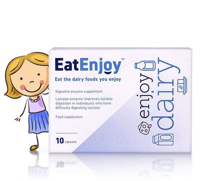 Probiotic.ie EatEnjoy Dairy - For People with Lactose Intolerance- 10 Caps