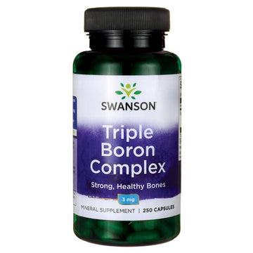 Swanson Triple Boron Complex 3mg 250 Caps - Probiotic.ie