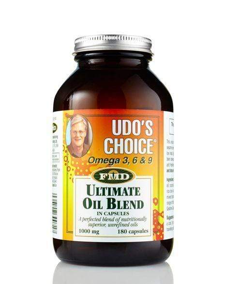 Udos Choice Ultimate Oil Blend - 1000mg - 90/180 Caps - Probiotic.ie